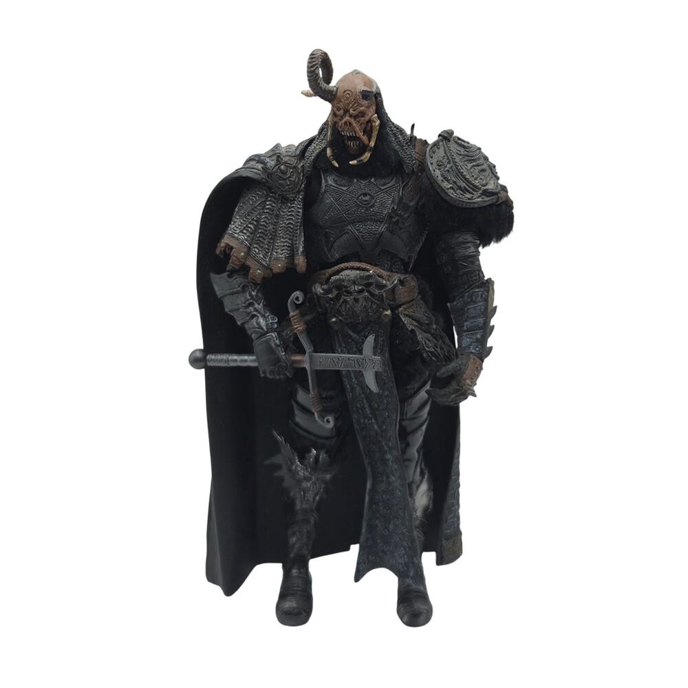 McFarlane Spawn Viking Warrior 7.5" Action Figure Horned Demon Sword Cape Loose